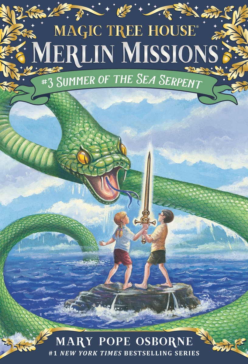 Magic Tree House Merlin Missions #3:Summer of the Sea Serpent (PB)